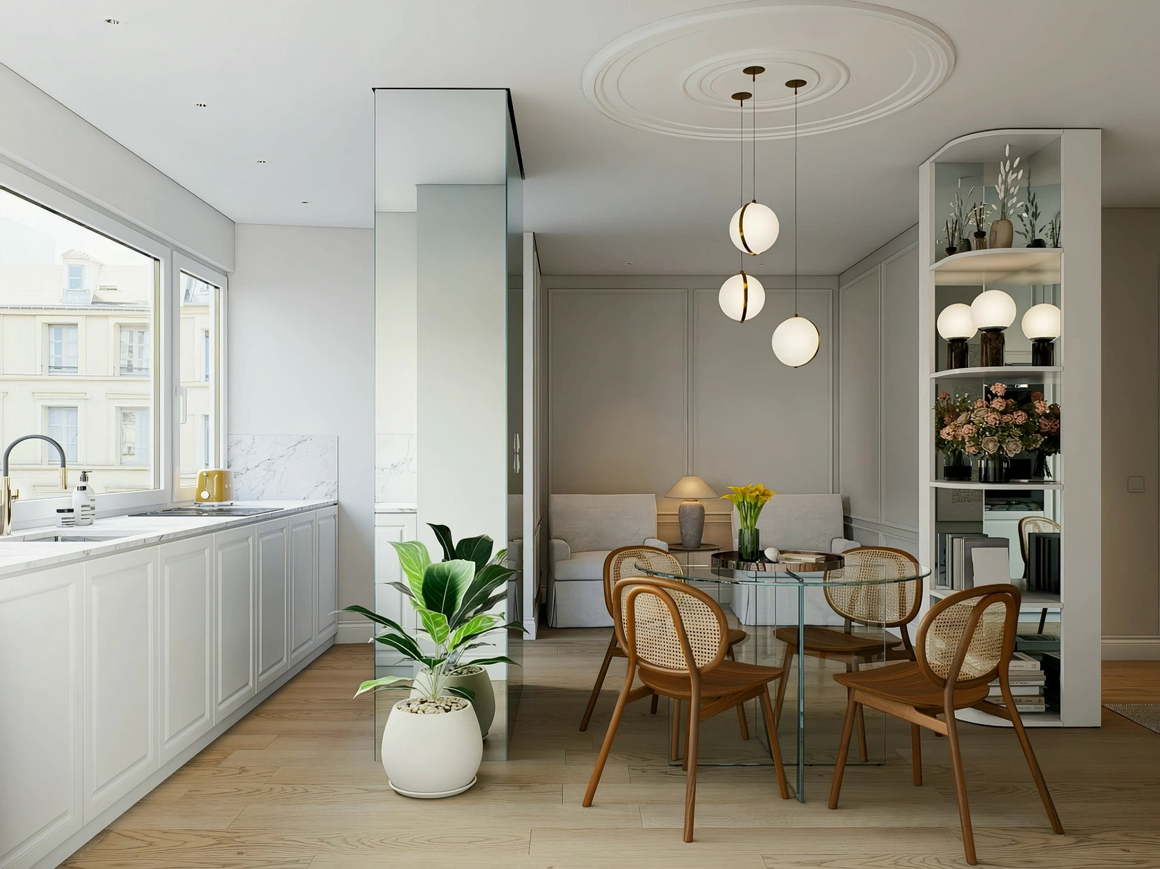 Cozinha · Sala
