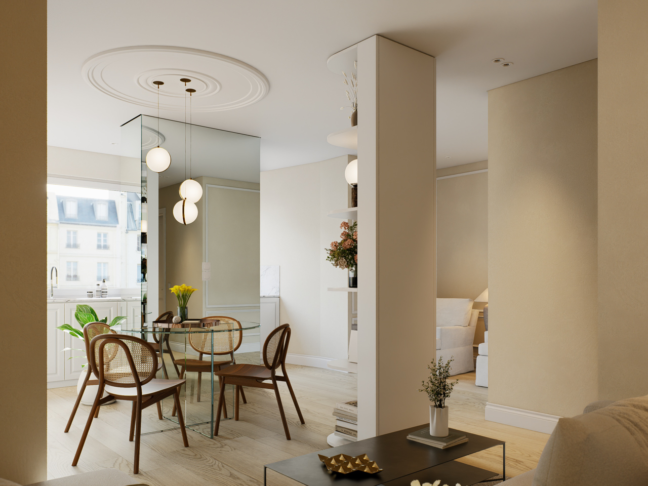 Sala de Estar e Jantar